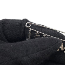 Load image into Gallery viewer, CHANEL Brooch Logo Rhinestone Metal
