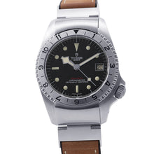 Load image into Gallery viewer, TUDOR Black Bay P01 W42mm Stainless Steel Leather Black Dial70150
