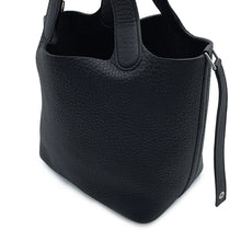 Load image into Gallery viewer, HERMES Picotin Lock Black Taurillon Clemence Size PM
