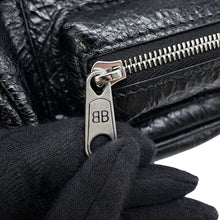 将图像加载到图库查看器中，BALENCIAGA SUPERBUSY Belt Bag Black703143 Leather
