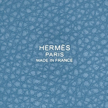 Load image into Gallery viewer, HERMES Picotin Lock New Blue Jean Taurillon Clemence Size PM

