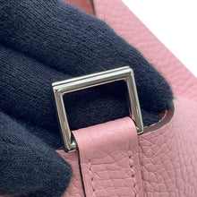 将图像加载到图库查看器中，HERMES Picotin Lock Rose Sakura Taurillon Clemence Size PM

