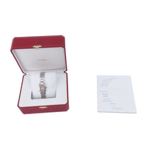 将图像加载到图库查看器中，CARTIER Tank Francaise SM W20.3mm×H25.35mm Stainless Steel Pink shell DialW51028Q3
