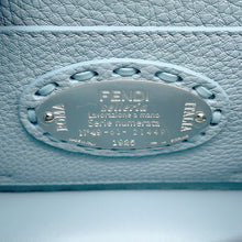 将图像加载到图库查看器中，FENDI Peekaboo Selleria I see you Light Blue8BN335 Leather Size Petit
