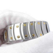 将图像加载到图库查看器中，CARTIER Santos Rondo W29mm Stainless Steel K18YG Silver DialW20038R3
