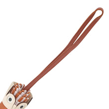 Load image into Gallery viewer, HERMES Chouette Bag Charm Pain de Epice/Mauve Pale/Sienne/Nata/White Epsom Lambskin Swift Leather
