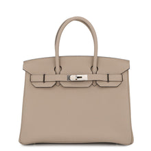 Load image into Gallery viewer, HERMES Birkin Gris Tourterelle Togo Leather Size 30
