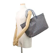 Load image into Gallery viewer, GOYARD Saint Louis Navy BlueSTLOUIPMLTY12CL12P PVC Leather Size PM
