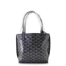 将图像加载到图库查看器中，GOYARD Ange Pouch NavyANJCROMINCG12TY12P PVC Leather Size Mini
