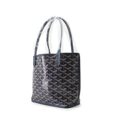 将图像加载到图库查看器中，GOYARD Ange Pouch NavyANJCROMINCG12TY12P PVC Leather Size Mini
