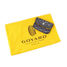 将图像加载到图库查看器中，GOYARD Ange Pouch NavyANJCROMINCG12TY12P PVC Leather Size Mini
