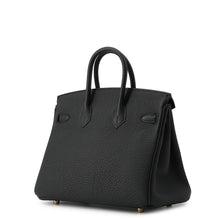 将图像加载到图库查看器中，HERMES Birkin Black Togo Leather Size 25
