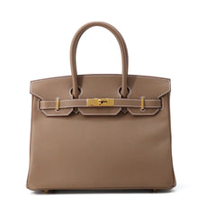 将图像加载到图库查看器中，HERMES Birkin Etoupe Epsom Size 30
