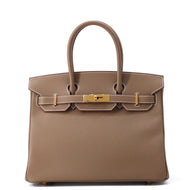 HERMES Birkin Etoupe Epsom Size 30