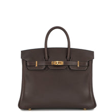 将图像加载到图库查看器中，HERMES Birkin Ebene Evergrain Size 25
