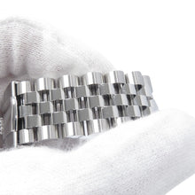 将图像加载到图库查看器中，ROLEX Datejust W41mm Stainless Steel K18WG Mint Green Dial126334
