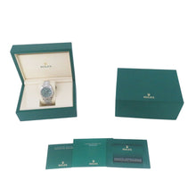 将图像加载到图库查看器中，ROLEX Datejust W41mm Stainless Steel K18WG Mint Green Dial126334
