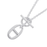 HERMES Chaine d'Ancre Amulette Necklace SV925