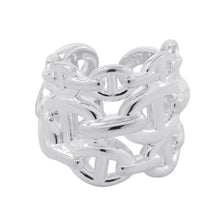 Load image into Gallery viewer, HERMES Chaine d'Ancre Anchene Ring Size GM/47/#7 SV925
