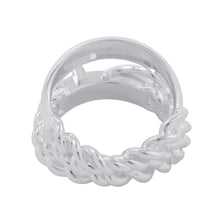 将图像加载到图库查看器中，HERMES BoucleSellier Inflexible Ring Size 52/#12 SV925

