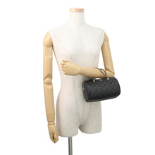 Load image into Gallery viewer, CHANEL Timeless Classics Line Roll Boston Bag BlackAP4474 Caviar Leather
