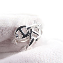 将图像加载到图库查看器中，HERMES Chaine d'Ancre Double Row Ring Size 52/#12 SV925
