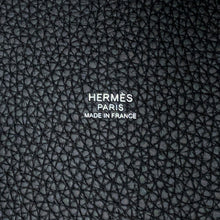 Load image into Gallery viewer, HERMES Picotin Lock Black Taurillon Clemence Size PM
