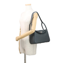 将图像加载到图库查看器中，HERMES Lindy Grimist Taurillon Clemence Size 26
