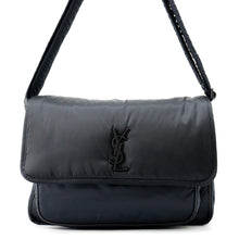 将图像加载到图库查看器中，SAINT LAURENT PARIS Niki Messenger ECONYL? Blueberry757146 Nylon
