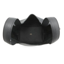 将图像加载到图库查看器中，HERMES Picotin Lock Black Taurillon Clemence Size PM
