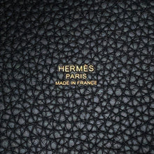 将图像加载到图库查看器中，HERMES Picotin Lock Black Taurillon Clemence Size PM
