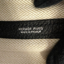 Load image into Gallery viewer, HERMES Garden Party Black Negonda Leather Size TPM

