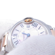 Load image into Gallery viewer, CARTIER Ballon Bleu Size 1.1" Pink shellW6920034 Stainless Steel PG
