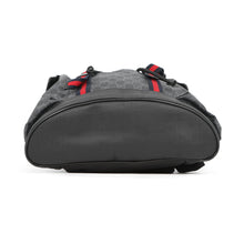 将图像加载到图库查看器中，GUCCI GG Supreme Backpack Black495568 GG Supreme Leather
