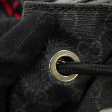 将图像加载到图库查看器中，GUCCI GG Supreme Backpack Black495568 GG Supreme Leather
