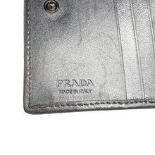 Load image into Gallery viewer, PRADA Folded wallet Silver1MV204 Leather
