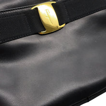 Load image into Gallery viewer, Ferragamo Vala Shoulder Bag BlackA214183 Leather
