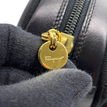 Load image into Gallery viewer, Ferragamo Vala Shoulder Bag BlackA214183 Leather
