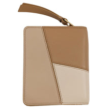 Load image into Gallery viewer, LOEWE Puzzle Compact Wallet Brown/Beige/IvoryC510Z41X01 Leather
