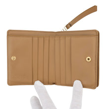 Load image into Gallery viewer, LOEWE Puzzle Compact Wallet Brown/Beige/IvoryC510Z41X01 Leather
