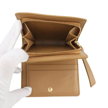 Load image into Gallery viewer, LOEWE Puzzle Compact Wallet Brown/Beige/IvoryC510Z41X01 Leather
