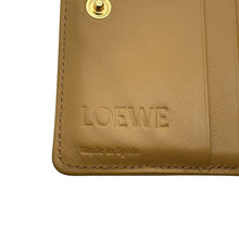 Load image into Gallery viewer, LOEWE Puzzle Compact Wallet Brown/Beige/IvoryC510Z41X01 Leather
