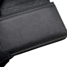 将图像加载到图库查看器中，Bottega Veneta INTRECCIATO Card Case Black Leather
