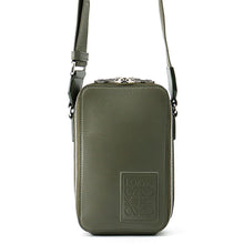 Load image into Gallery viewer, LOEWE Anagram Vertical Crossbody Bag KhakiC565S59X01 Leather
