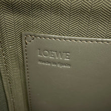 Load image into Gallery viewer, LOEWE Anagram Vertical Crossbody Bag KhakiC565S59X01 Leather
