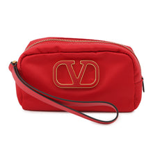 Load image into Gallery viewer, Valentino Garavani V-Sling Pouch Red Nylon Leather
