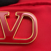 Load image into Gallery viewer, Valentino Garavani V-Sling Pouch Red Nylon Leather
