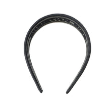 Load image into Gallery viewer, Dior Leopard Logo Headband Black/Gray Canvas
