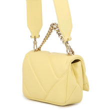 Load image into Gallery viewer, BVLGARI Serpenti Cabochon Shoulder Bag Yellow291086 Calf Leather Size Mini
