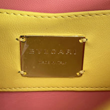 Load image into Gallery viewer, BVLGARI Serpenti Cabochon Shoulder Bag Yellow291086 Calf Leather Size Mini
